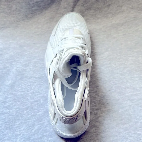 Nike Air Huarache Run White Pure Platinum (GS) - Picture 5 of 8